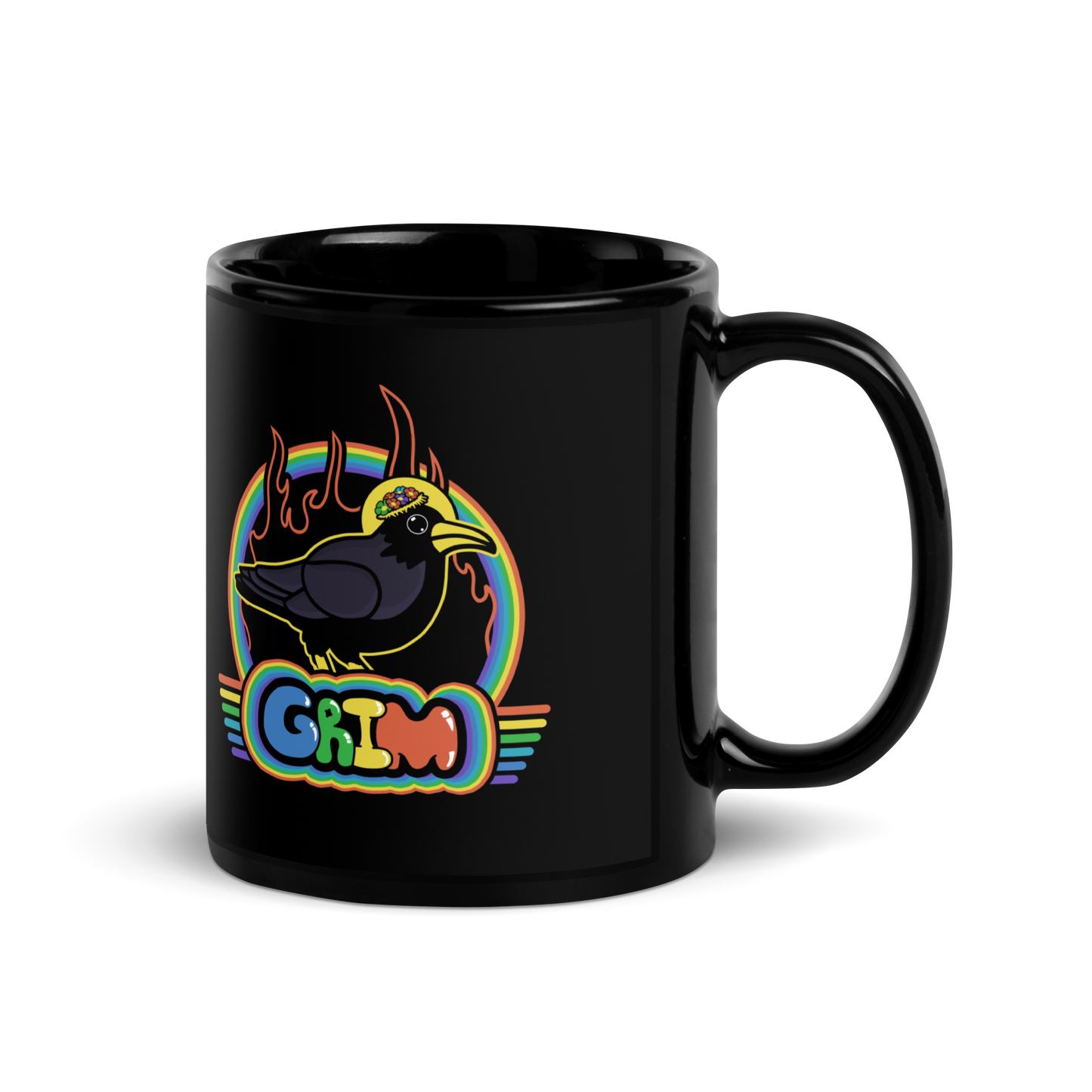 Grim! Raven! Mug!