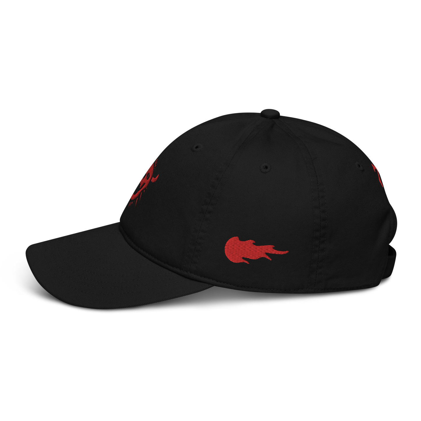 The Crimson Firebrand Cap